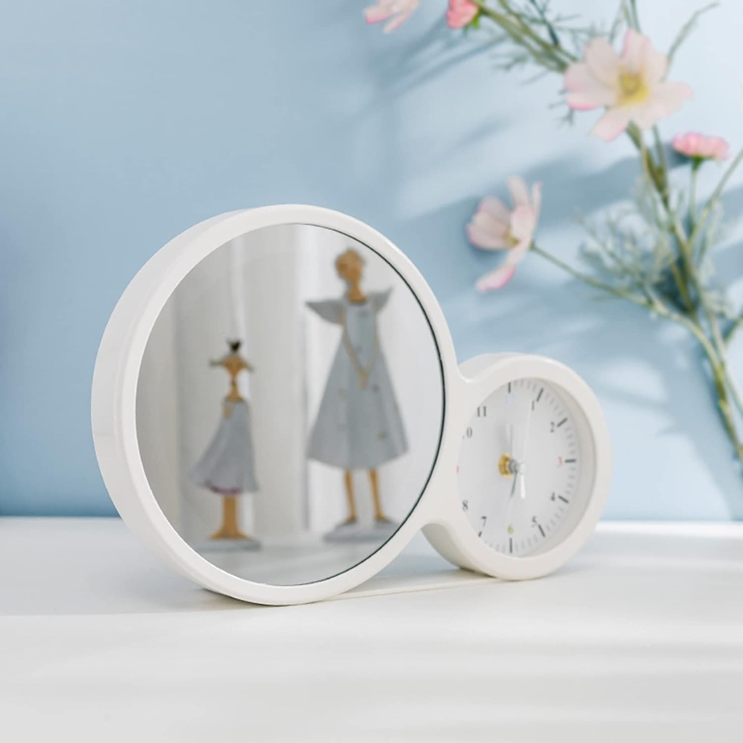 Blank Magic Mirror Clock, Sublimation Alarm Clock with LED Light, Classic Home Frame Clock Decor, Multifunctional Table Clock, Desktop Watch With Home Image, Photo Frame with Clock & LED Home Decor Blank Magic Mirror Clock, Sublimation Alarm Clock with LED Light, Classic Home Frame Clock Decor, Multifunctional Table Clock, Desktop Watch With Home Image, Photo Frame with Clock & LED Home Decor
